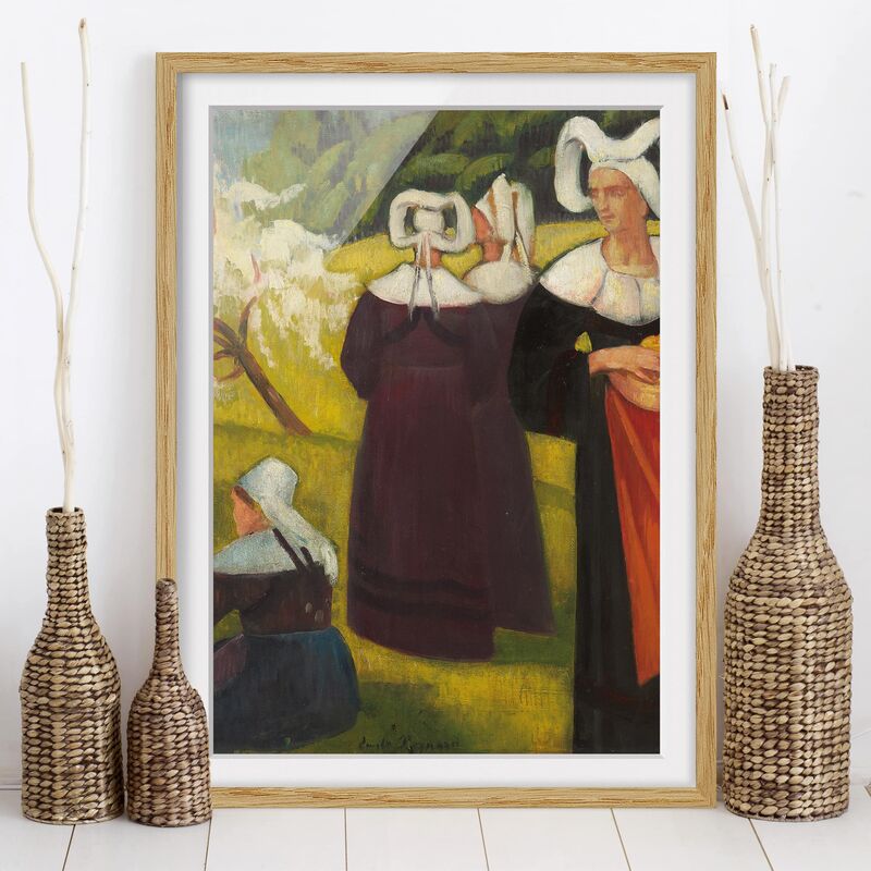Póster enmarcado - Emile Bernard - Apple Pickers In Pont-Aven Dimensión LxA: 70cm x 50cm, Marco: Roble
Póster enmarcado - Emile Bernard - Apple Pickers In Pont-Aven Dimensión LxA: 70cm x 50cm, Marco: Roble