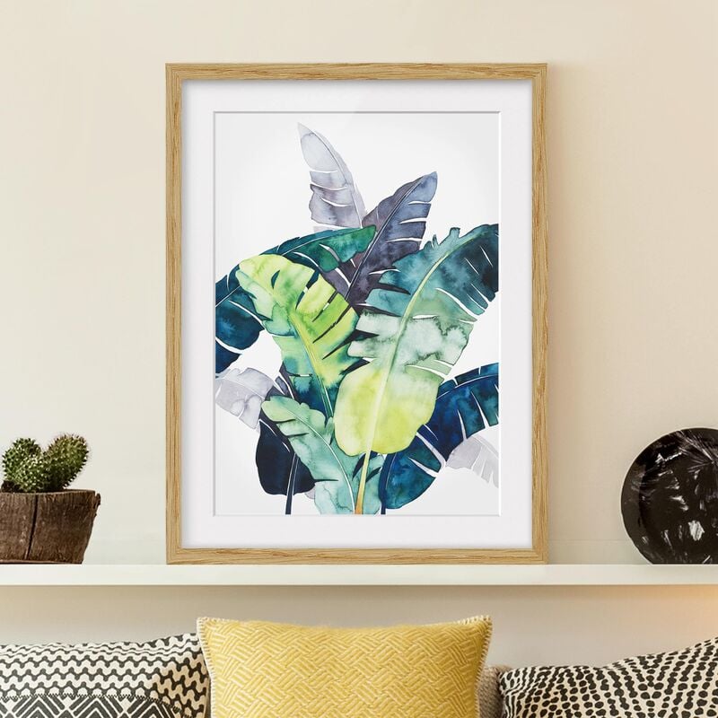 Póster enmarcado - Exotic Fogliame - Banana Dimensión LxA: 40cm x 30cm, Marco: Roble
Póster enmarcado - Exotic Fogliame - Banana Dimensión LxA: 40cm x 30cm, Marco: Roble