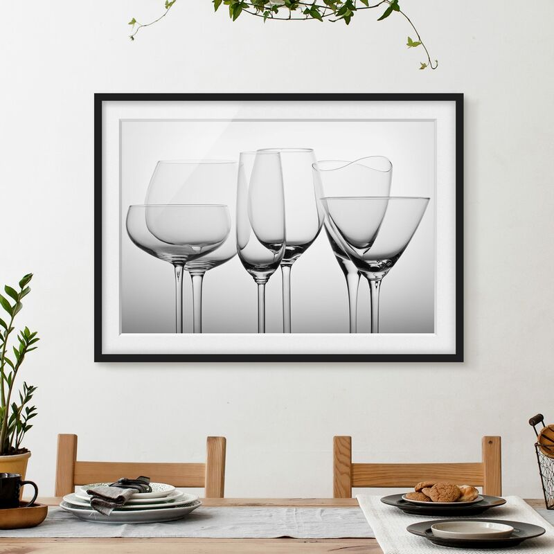Póster enmarcado - Belle vetro Bianco e nero Dimensión LxA: 40cm x 55cm, Marco: Negro
Póster enmarcado - Belle vetro Bianco e nero Dimensión LxA: 40cm x 55cm, Marco: Negro