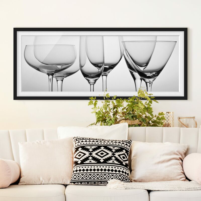 Póster enmarcado - Belle vetro Bianco e nero Dimensión LxA: 20cm x 50cm, Marco: Negro
Póster enmarcado - Belle vetro Bianco e nero Dimensión LxA: 20cm x 50cm, Marco: Negro