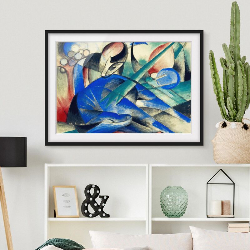Póster enmarcado - Franz Marc - Dreaming Horse Dimensión LxA: 30cm x 40cm, Marco: Negro
Póster enmarcado - Franz Marc - Dreaming Horse Dimensión LxA: 30cm x 40cm, Marco: Negro