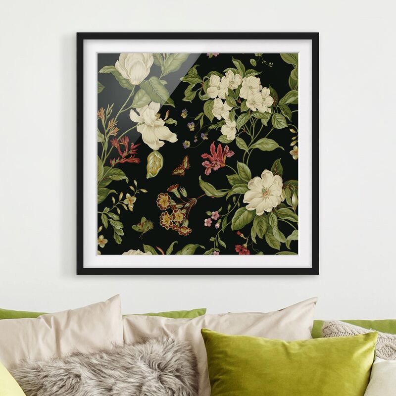 Póster enmarcado - Garden Flowers On Black II Dimensión LxA: 50cm x 50cm, Marco: Negro
Póster enmarcado - Garden Flowers On Black II Dimensión LxA: 50cm x 50cm, Marco: Negro