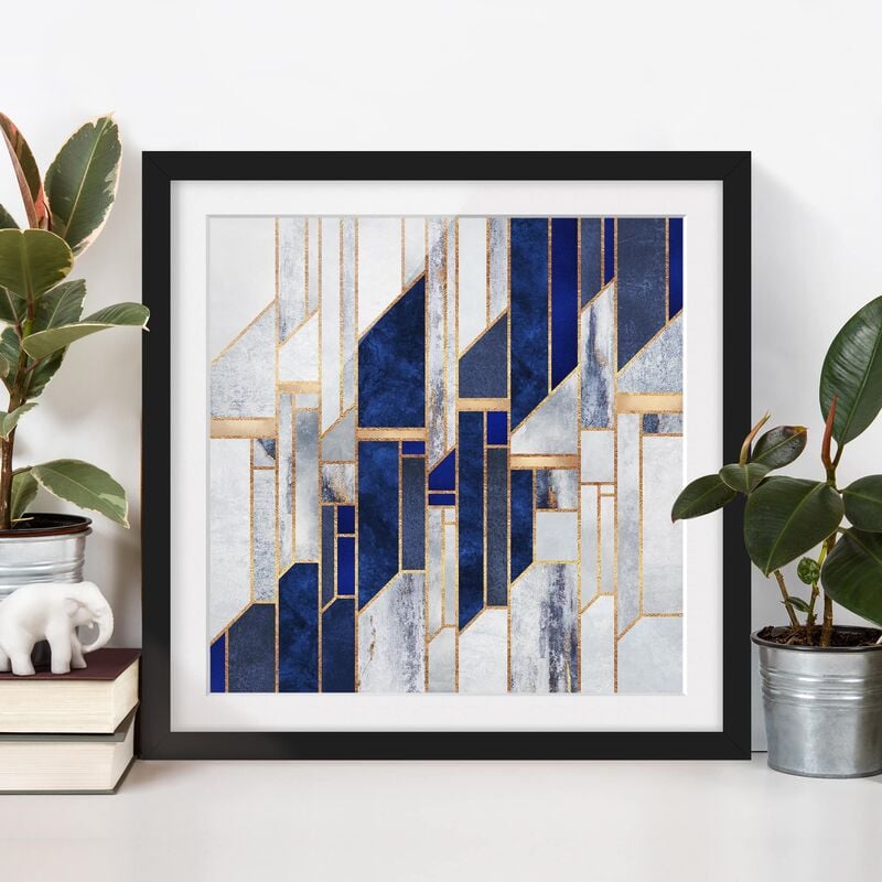 Póster enmarcado - Forme geometriche con oro Dimensión LxA: 30cm x 30cm, Marco: Negro
Póster enmarcado - Forme geometriche con oro Dimensión LxA: 30cm x 30cm, Marco: Negro