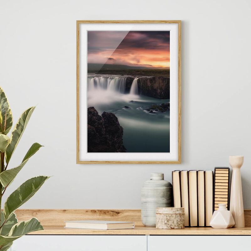 Póster enmarcado - Goafoss Waterfall In Iceland Dimensión LxA: 24cm x 18cm, Marco: Roble
Póster enmarcado - Goafoss Waterfall In Iceland Dimensión LxA: 24cm x 18cm, Marco: Roble
