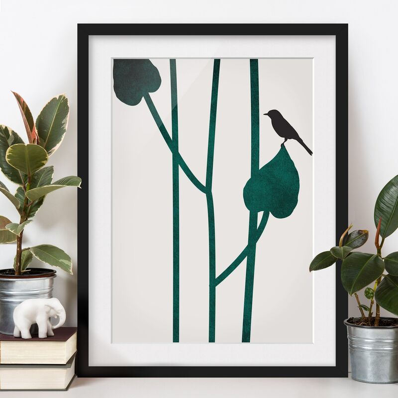 Póster enmarcado - Mondo vegetale grafico - Uccellino su una foglia Dimensión LxA: 55cm x 40cm, Marco: Negro
Póster enmarcado - Mondo vegetale grafico - Uccellino su una foglia Dimensión LxA: 55cm x 40cm, Marco: Negro