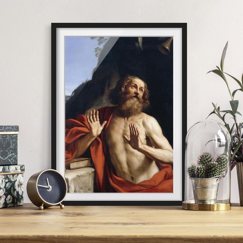 Póster enmarcado - Guercino - Saint Jerome In The Wilderness Dimensión LxA: 70cm x 50cm, Marco: Negro
Póster enmarcado - Guercino - Saint Jerome In The Wilderness Dimensión LxA: 70cm x 50cm, Marco: Negro