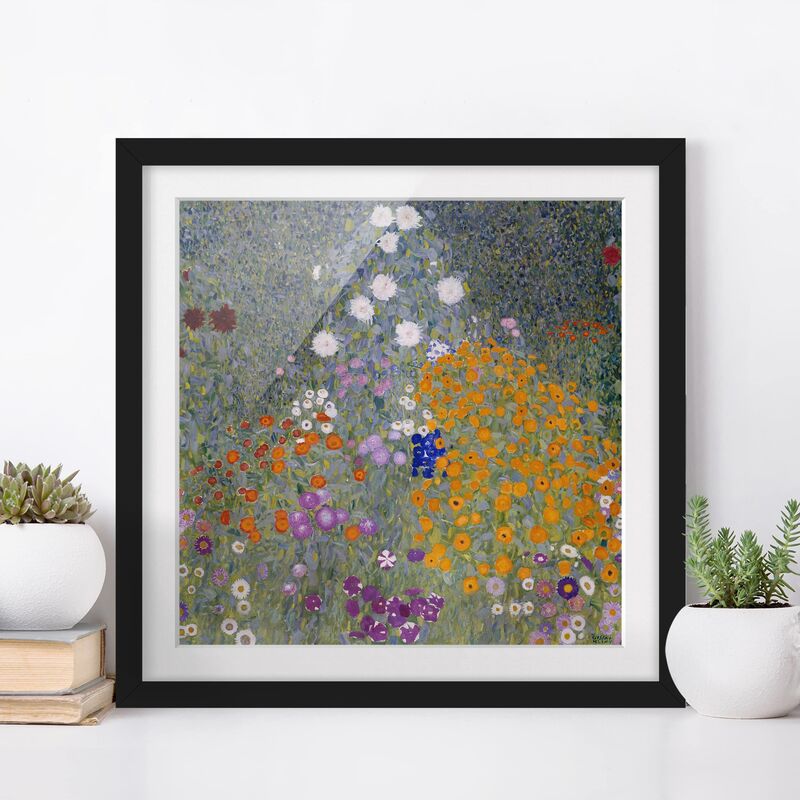 Póster enmarcado - Gustav Klimt - Cottage Garden Dimensión LxA: 70cm x 70cm, Marco: Negro
Póster enmarcado - Gustav Klimt - Cottage Garden Dimensión LxA: 70cm x 70cm, Marco: Negro