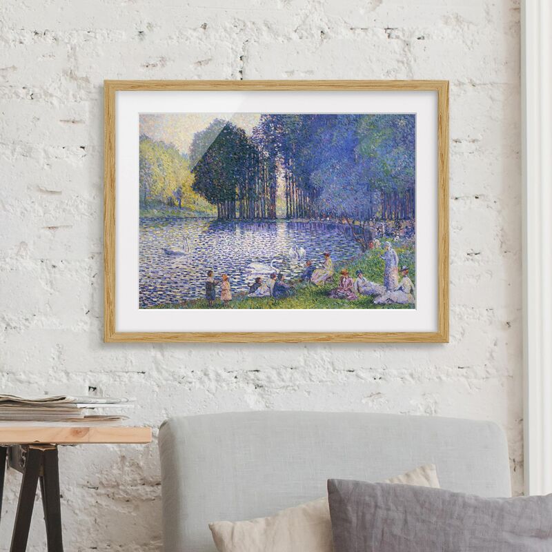 Póster enmarcado - Henri-Edmond Cross - The Lake In The Bois De Bologne Dimensión LxA: 70cm x 100cm, Marco: Roble
Póster enmarcado - Henri-Edmond Cross - The Lake In The Bois De Bologne Dimensión LxA: 70cm x 100cm, Marco: Roble