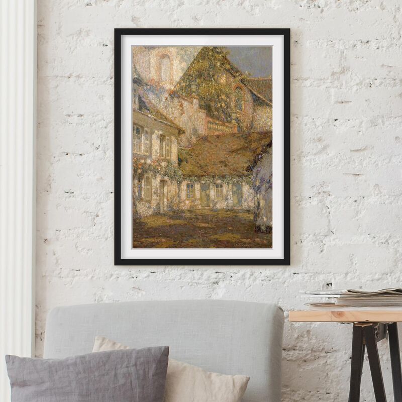 Póster enmarcado - Henri Le Sidaner - Houses At The Foot Of The Church Dimensión LxA: 70cm x 50cm, Marco: Negro
Póster enmarcado - Henri Le Sidaner - Houses At The Foot Of The Church Dimensión LxA: 70cm x 50cm, Marco: Negro