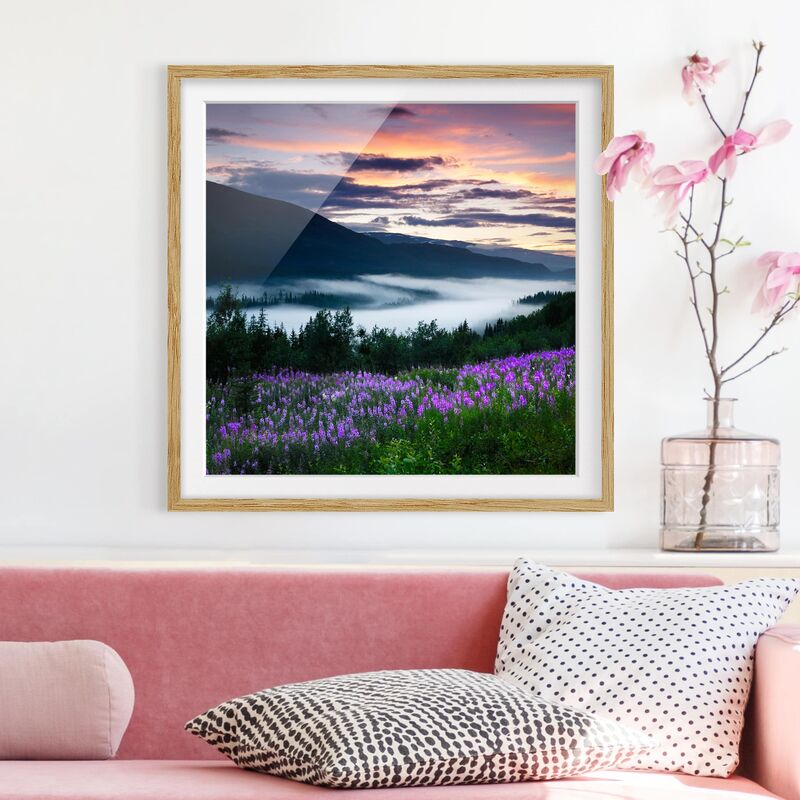 Póster enmarcado - Heavenly Valley In Norway Dimensión LxA: 50cm x 50cm, Marco: Roble
Póster enmarcado - Heavenly Valley In Norway Dimensión LxA: 50cm x 50cm, Marco: Roble