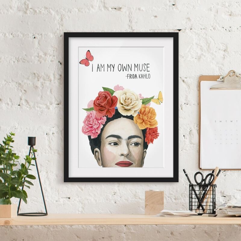 Póster enmarcado - I Pensieri Di Frida - Muse Dimensión LxA: 24cm x 18cm, Marco: Negro
Póster enmarcado - I Pensieri Di Frida - Muse Dimensión LxA: 24cm x 18cm, Marco: Negro
