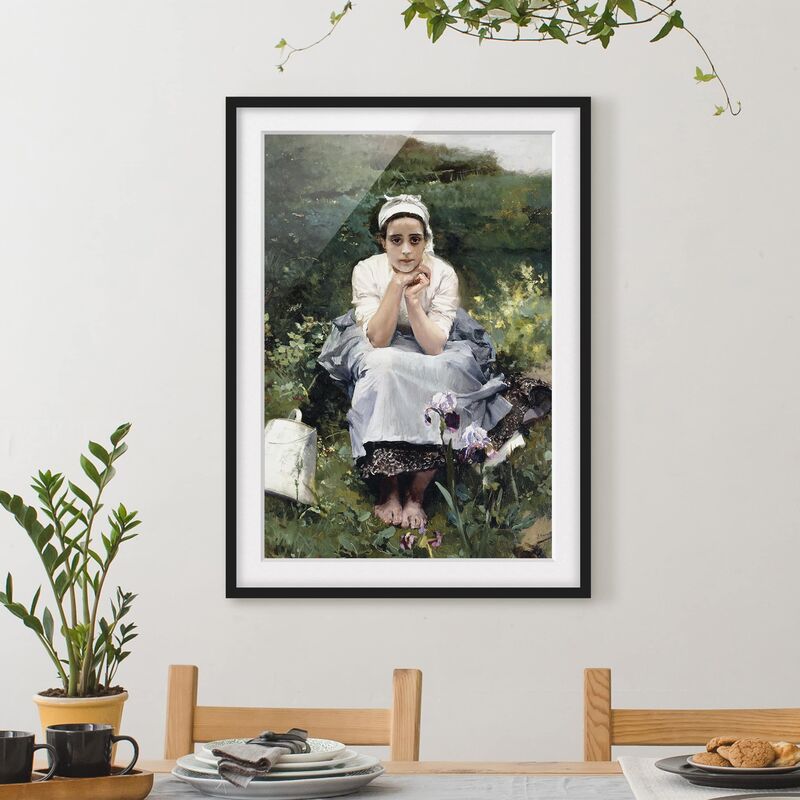 Póster enmarcado - Joaquin Sorolla - The Milkmaid Dimensión LxA: 55cm x 40cm, Marco: Negro
Póster enmarcado - Joaquin Sorolla - The Milkmaid Dimensión LxA: 55cm x 40cm, Marco: Negro