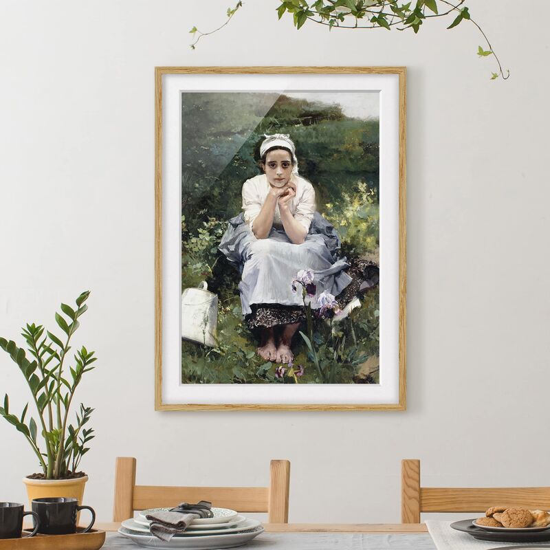 Póster enmarcado - Joaquin Sorolla - The Milkmaid Dimensión LxA: 24cm x 18cm, Marco: Roble
Póster enmarcado - Joaquin Sorolla - The Milkmaid Dimensión LxA: 24cm x 18cm, Marco: Roble