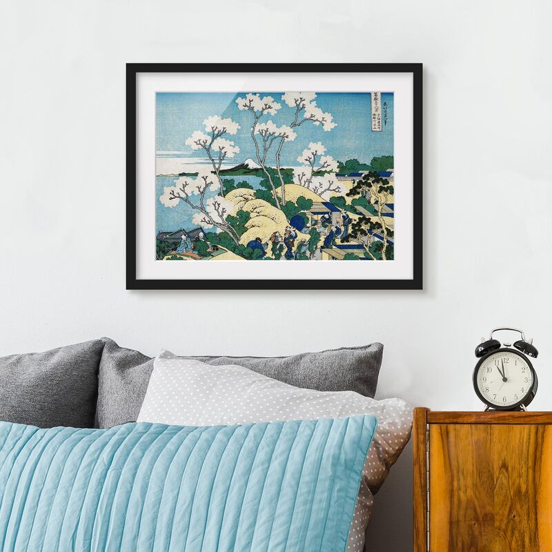 Póster enmarcado - Katsushika Hokusai - The Fuji Of Gotenyama Dimensión LxA: 18cm x 24cm, Marco: Negro
Póster enmarcado - Katsushika Hokusai - The Fuji Of Gotenyama Dimensión LxA: 18cm x 24cm, Marco: Negro