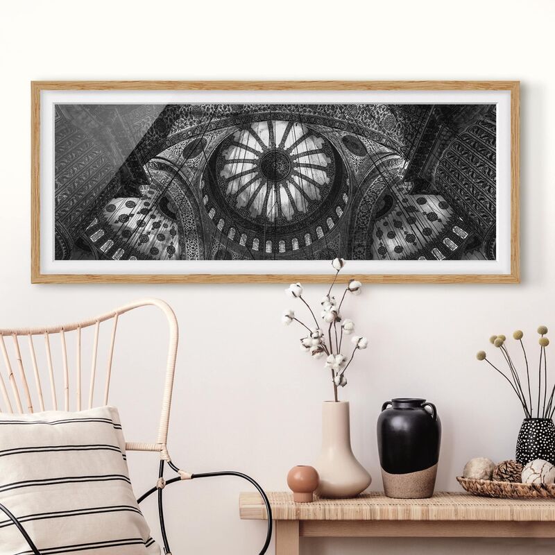 Póster enmarcado - Le cupole della Moschea Blu Dimensión LxA: 20cm x 50cm, Marco: Roble
Póster enmarcado - Le cupole della Moschea Blu Dimensión LxA: 20cm x 50cm, Marco: Roble