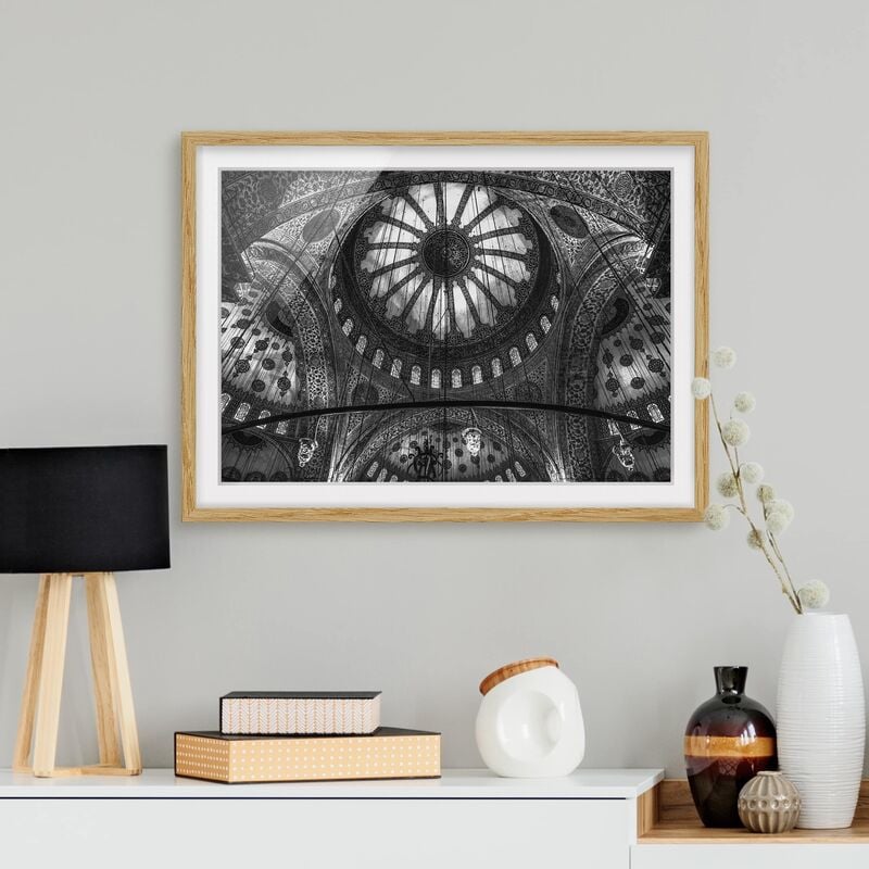 Póster enmarcado - Le cupole della Moschea Blu Dimensión LxA: 18cm x 24cm, Marco: Roble
Póster enmarcado - Le cupole della Moschea Blu Dimensión LxA: 18cm x 24cm, Marco: Roble
