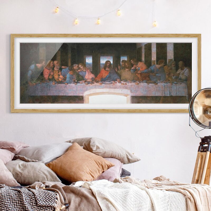 Póster enmarcado - Leonardo Da Vinci - L'Ultima Cena Dimensión LxA: 20cm x 50cm, Marco: Roble
Póster enmarcado - Leonardo Da Vinci - L'Ultima Cena Dimensión LxA: 20cm x 50cm, Marco: Roble
