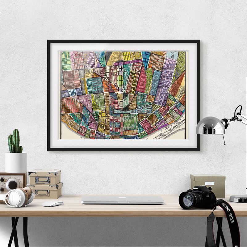 Póster enmarcado - Modern Map Of St. Louis Dimensión LxA: 50cm x 70cm, Marco: Negro
Póster enmarcado - Modern Map Of St. Louis Dimensión LxA: 50cm x 70cm, Marco: Negro