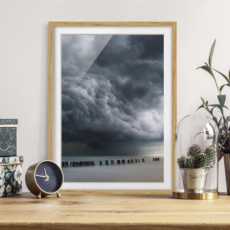 Póster enmarcado - Nubi di tempesta sul Mar Baltico Dimensión LxA: 70cm x 50cm, Marco: Roble
Póster enmarcado - Nubi di tempesta sul Mar Baltico Dimensión LxA: 70cm x 50cm, Marco: Roble
