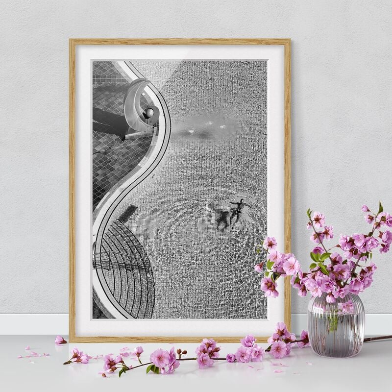 Póster enmarcado - Nuotare in Bianco e nero Dimensión LxA: 70cm x 50cm, Marco: Roble
Póster enmarcado - Nuotare in Bianco e nero Dimensión LxA: 70cm x 50cm, Marco: Roble