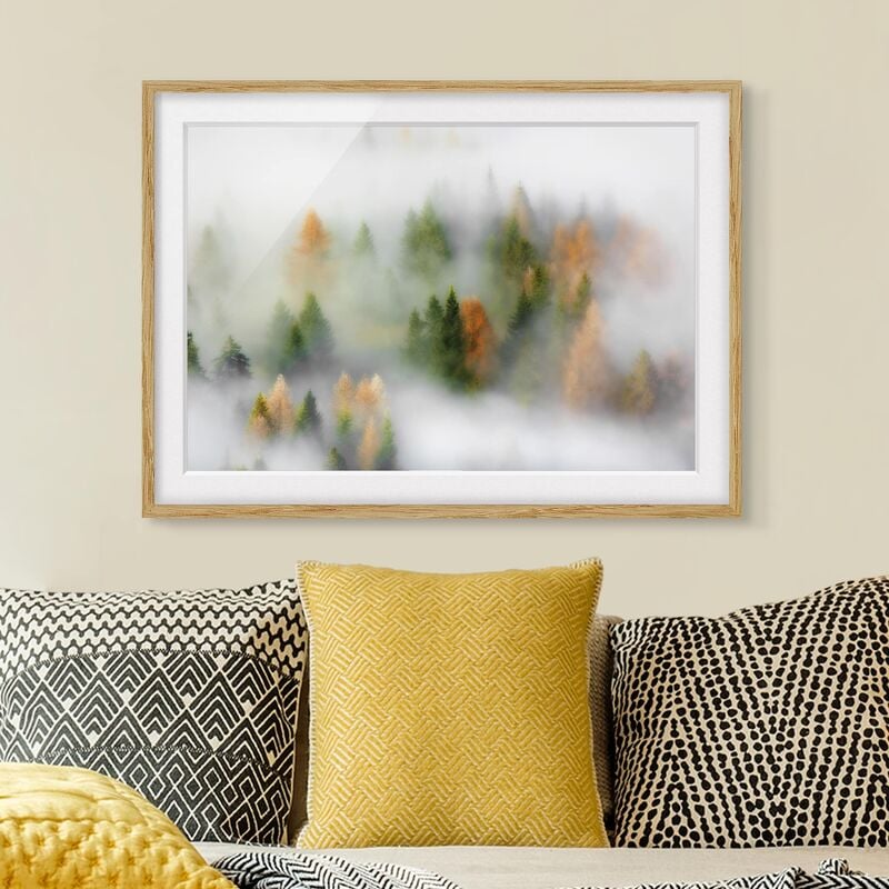 Póster enmarcado - Nube di foresta in autunno Dimensión LxA: 70cm x 100cm, Marco: Roble
Póster enmarcado - Nube di foresta in autunno Dimensión LxA: 70cm x 100cm, Marco: Roble