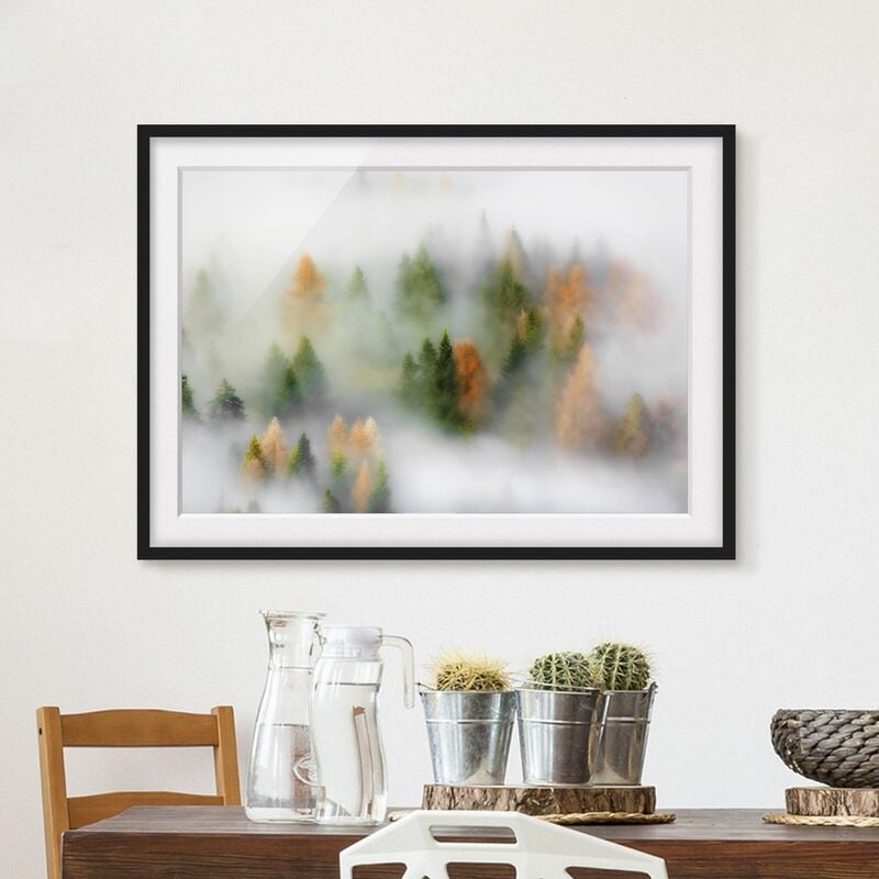 Póster enmarcado - Nube di foresta in autunno Dimensión LxA: 40cm x 55cm, Marco: Negro
Póster enmarcado - Nube di foresta in autunno Dimensión LxA: 40cm x 55cm, Marco: Negro