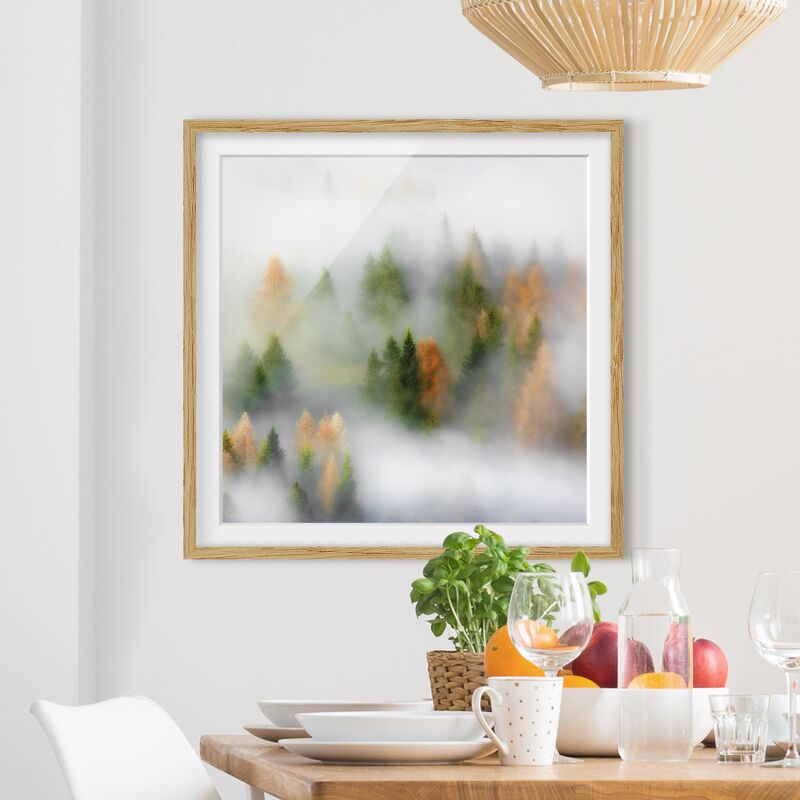 Póster enmarcado - Nube di foresta in autunno Dimensión LxA: 20cm x 20cm, Marco: Roble
Póster enmarcado - Nube di foresta in autunno Dimensión LxA: 20cm x 20cm, Marco: Roble