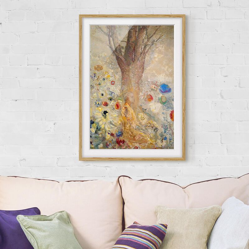 Póster enmarcado - Odilon Redon - The Buddha Dimensión LxA: 24cm x 18cm, Marco: Roble
Póster enmarcado - Odilon Redon - The Buddha Dimensión LxA: 24cm x 18cm, Marco: Roble
