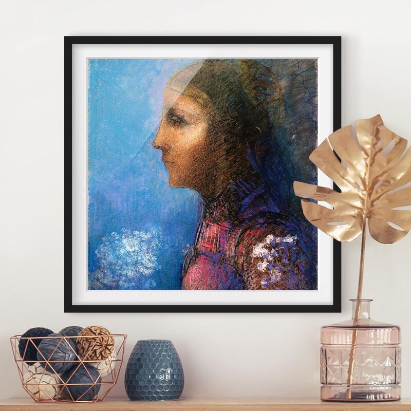 Póster enmarcado - Odilon Redon - Profile - Le Drapeau Dimensión LxA: 70cm x 70cm, Marco: Negro
Póster enmarcado - Odilon Redon - Profile - Le Drapeau Dimensión LxA: 70cm x 70cm, Marco: Negro
