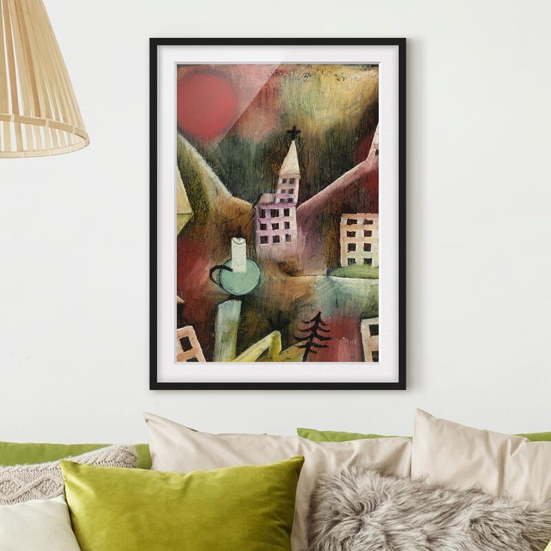 Póster enmarcado - Paul Klee - Destroyed Village Dimensión LxA: 100cm x 70cm, Marco: Negro
Póster enmarcado - Paul Klee - Destroyed Village Dimensión LxA: 100cm x 70cm, Marco: Negro