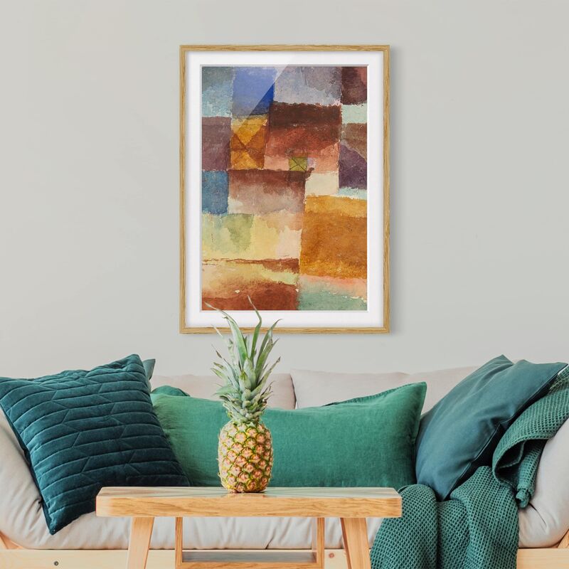 Póster enmarcado - Paul Klee - In The Wasteland Dimensión LxA: 70cm x 50cm, Marco: Roble
Póster enmarcado - Paul Klee - In The Wasteland Dimensión LxA: 70cm x 50cm, Marco: Roble