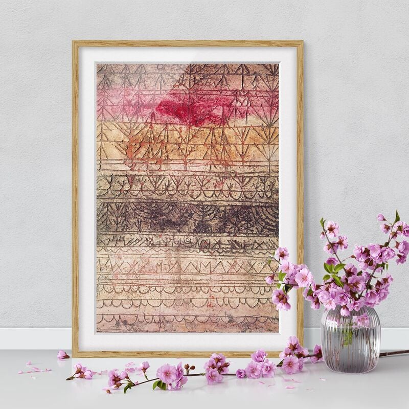 Póster enmarcado - Paul Klee - Young Forest Table Dimensión LxA: 55cm x 40cm, Marco: Roble
Póster enmarcado - Paul Klee - Young Forest Table Dimensión LxA: 55cm x 40cm, Marco: Roble