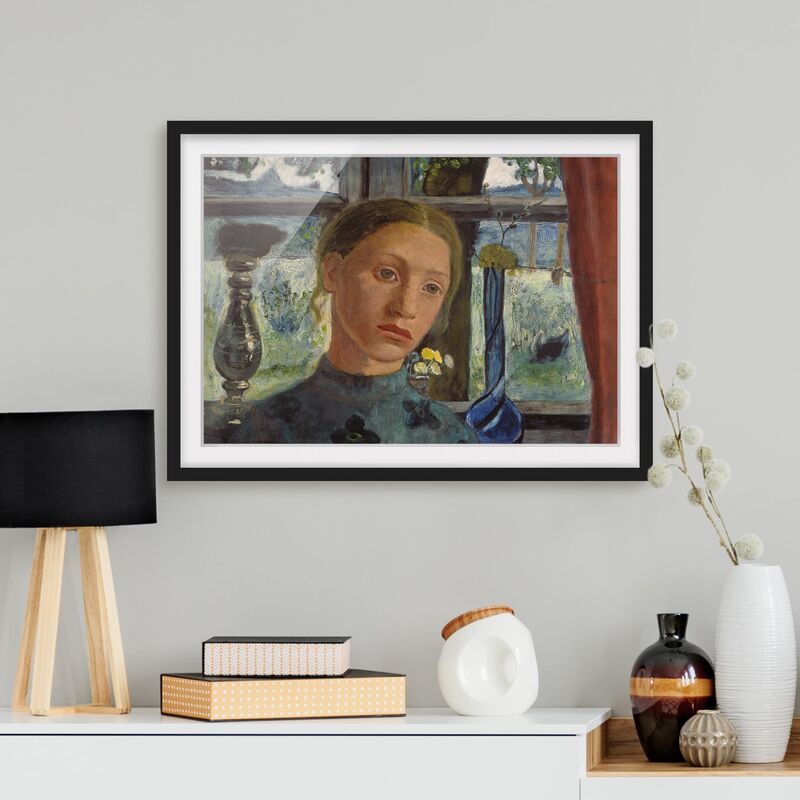 Póster enmarcado - Paula Modersohn-Becker - Girl's Head In Front Of A Window Dimensión LxA: 30cm x 40cm, Marco: Negro
Póster enmarcado - Paula Modersohn-Becker - Girl's Head In Front Of A Window Dimensión LxA: 30cm x 40cm, Marco: Negro