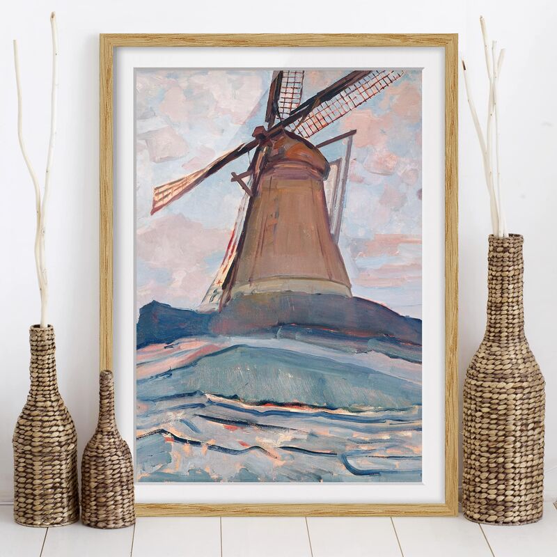 Póster enmarcado - Piet Mondrian - Windmill Dimensión LxA: 24cm x 18cm, Marco: Roble
Póster enmarcado - Piet Mondrian - Windmill Dimensión LxA: 24cm x 18cm, Marco: Roble