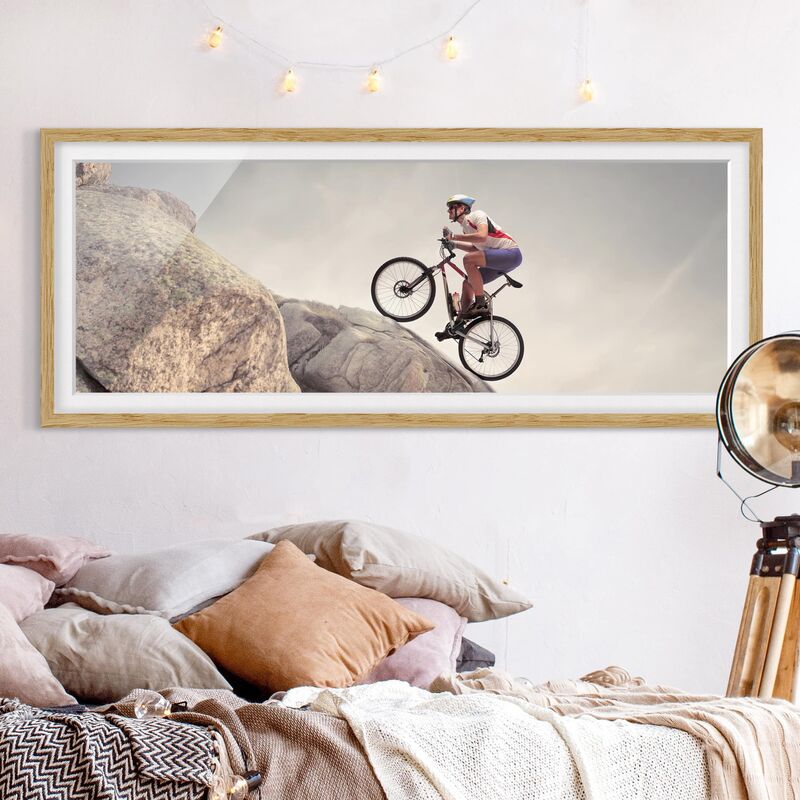 Póster enmarcado - Equitazione Su Quella Collina Dimensión LxA: 40cm x 100cm, Marco: Roble
Póster enmarcado - Equitazione Su Quella Collina Dimensión LxA: 40cm x 100cm, Marco: Roble