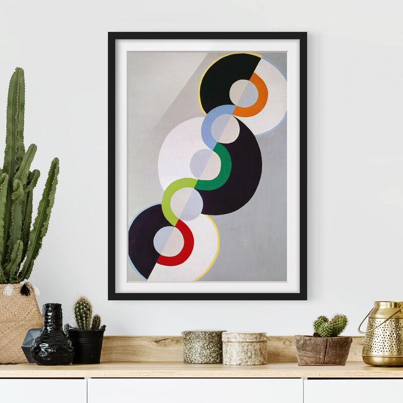 Póster enmarcado - Robert Delaunay - Endless Rhythm Dimensión LxA: 24cm x 18cm, Marco: Negro
Póster enmarcado - Robert Delaunay - Endless Rhythm Dimensión LxA: 24cm x 18cm, Marco: Negro