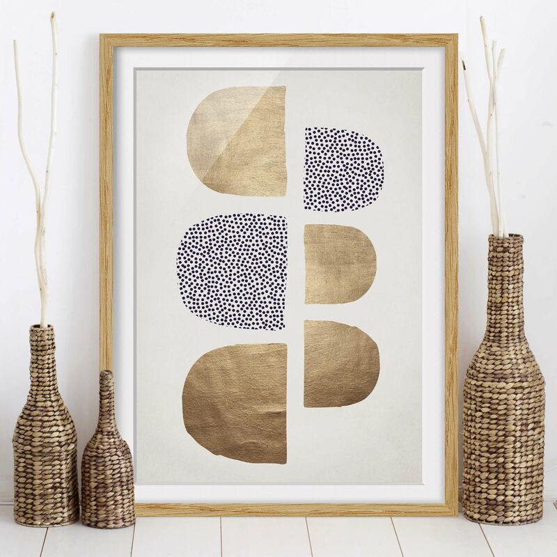 Póster enmarcado - Semicerchio geometrico III Dimensión LxA: 55cm x 40cm, Marco: Roble
Póster enmarcado - Semicerchio geometrico III Dimensión LxA: 55cm x 40cm, Marco: Roble