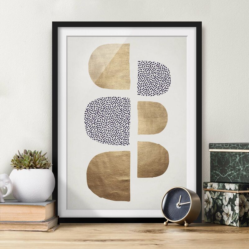 Póster enmarcado - Semicerchio geometrico III Dimensión LxA: 40cm x 30cm, Marco: Negro
Póster enmarcado - Semicerchio geometrico III Dimensión LxA: 40cm x 30cm, Marco: Negro