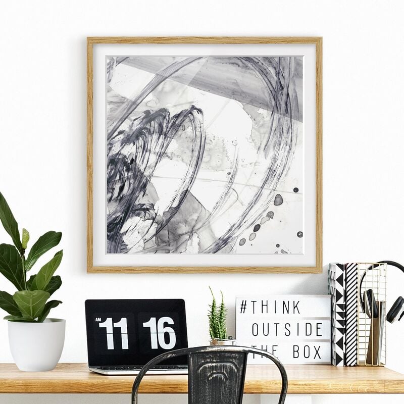 Póster enmarcado - Sonar Black And White I Dimensión LxA: 50cm x 50cm, Marco: Roble
Póster enmarcado - Sonar Black And White I Dimensión LxA: 50cm x 50cm, Marco: Roble
