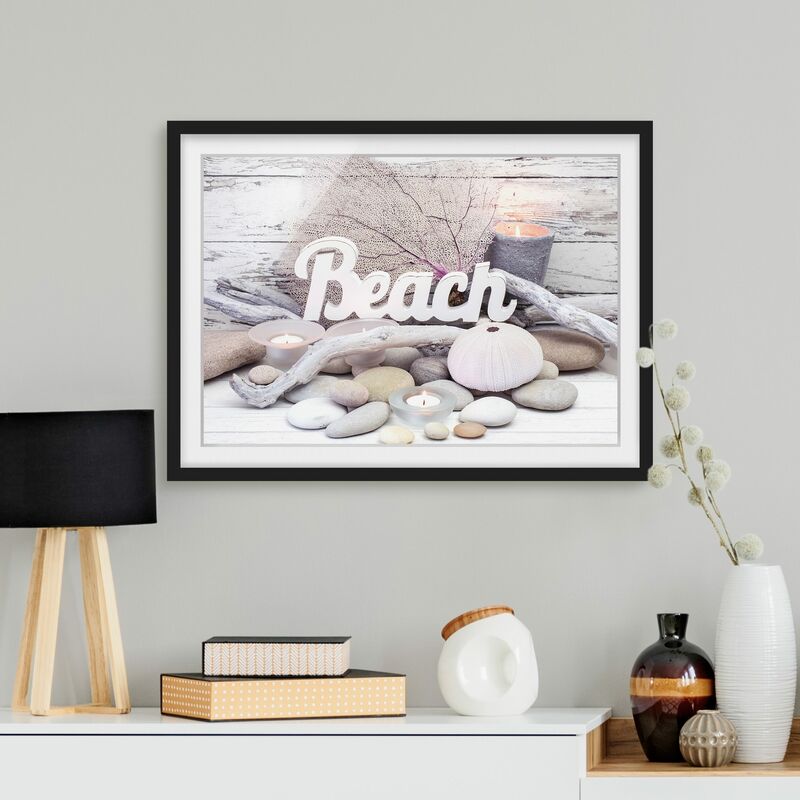 Póster enmarcado - Spa Spiaggia Decoration Dimensión LxA: 50cm x 70cm, Marco: Negro
Póster enmarcado - Spa Spiaggia Decoration Dimensión LxA: 50cm x 70cm, Marco: Negro