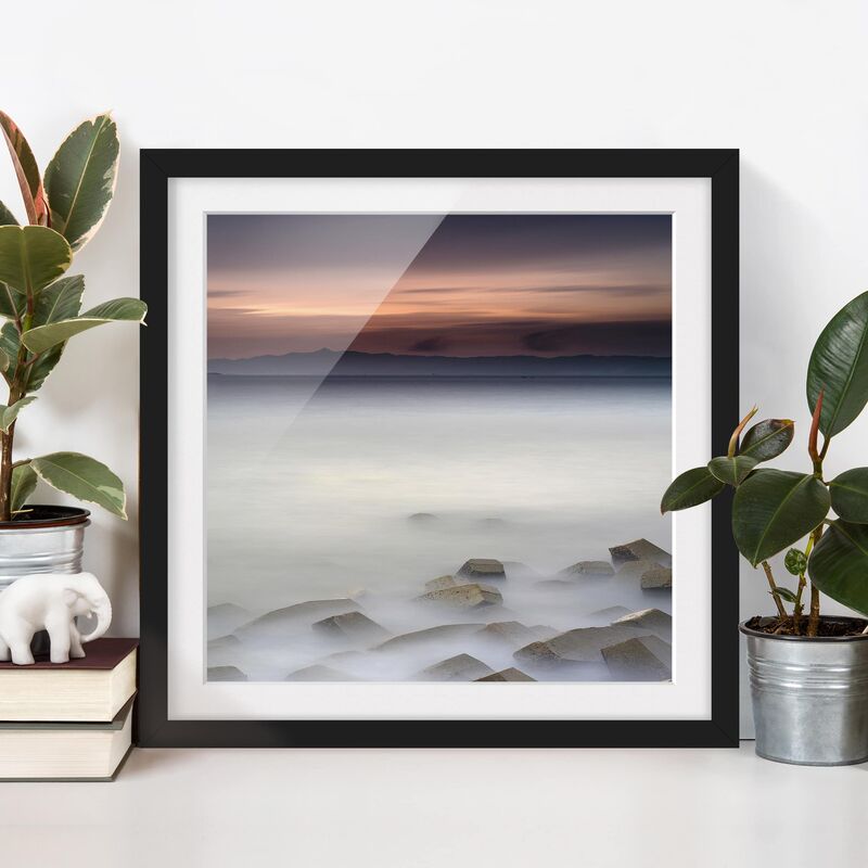 Póster enmarcado - Tramonto Nella Nebbia Dimensión LxA: 50cm x 50cm, Marco: Negro
Póster enmarcado - Tramonto Nella Nebbia Dimensión LxA: 50cm x 50cm, Marco: Negro