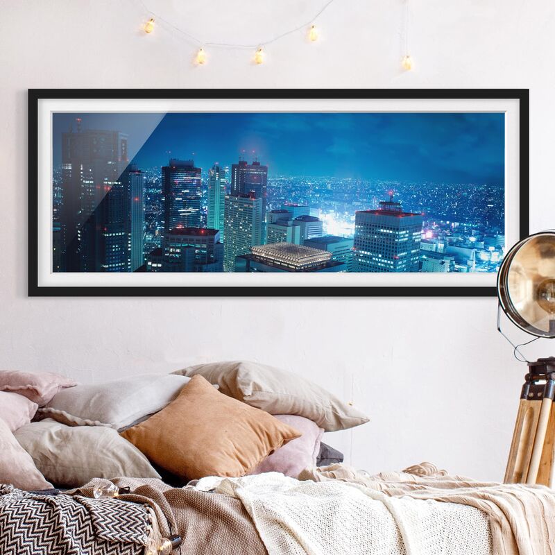 Póster enmarcado - L'Atmosfera In Tokyo Dimensión LxA: 50cm x 130cm, Marco: Negro
Póster enmarcado - L'Atmosfera In Tokyo Dimensión LxA: 50cm x 130cm, Marco: Negro