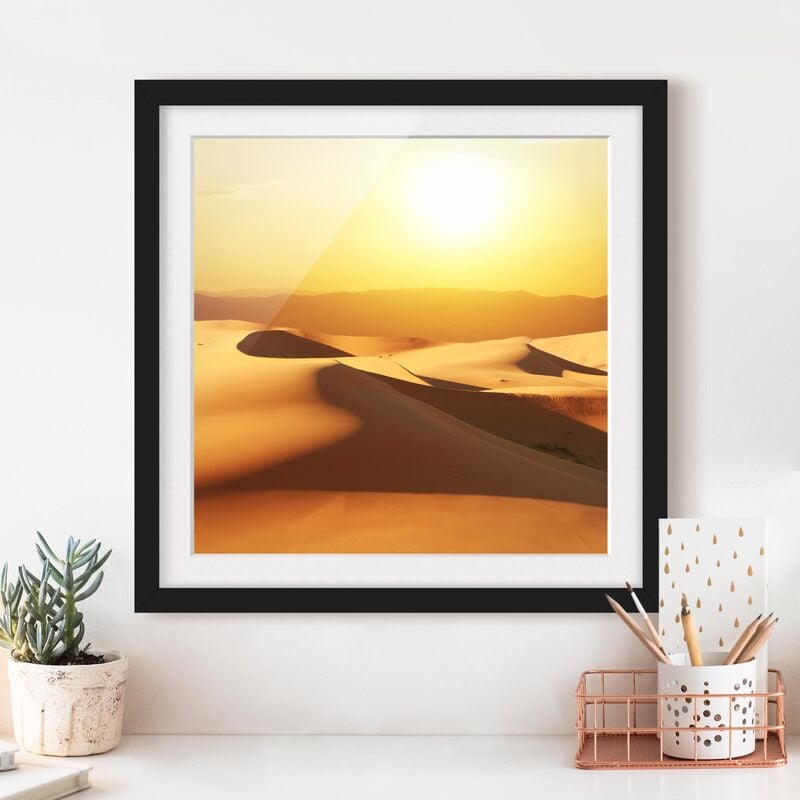 Póster enmarcado - The Saudi Arabian Desert Dimensión LxA: 50cm x 50cm, Marco: Negro
Póster enmarcado - The Saudi Arabian Desert Dimensión LxA: 50cm x 50cm, Marco: Negro