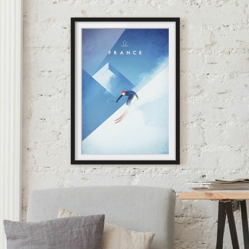 Póster enmarcado - Viaggi Poster - Sciare in Francia Dimensión LxA: 70cm x 50cm, Marco: Negro
Póster enmarcado - Viaggi Poster - Sciare in Francia Dimensión LxA: 70cm x 50cm, Marco: Negro