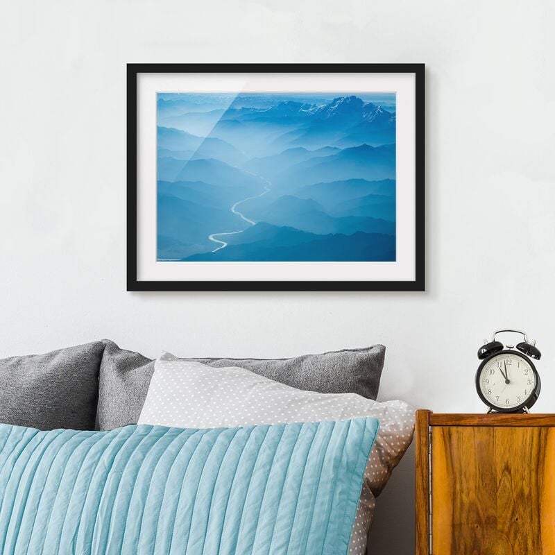 Póster enmarcado - View Over The Himalayas Dimensión LxA: 50cm x 70cm, Marco: Negro
Póster enmarcado - View Over The Himalayas Dimensión LxA: 50cm x 70cm, Marco: Negro