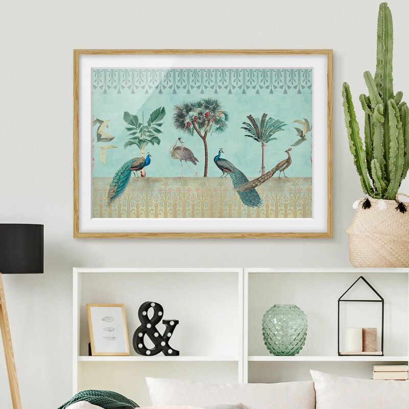 Póster enmarcado - Vintage Collage - Uccello tropicale con palme Dimensión LxA: 70cm x 100cm, Marco: Roble
Póster enmarcado - Vintage Collage - Uccello tropicale con palme Dimensión LxA: 70cm x 100cm, Marco: Roble
