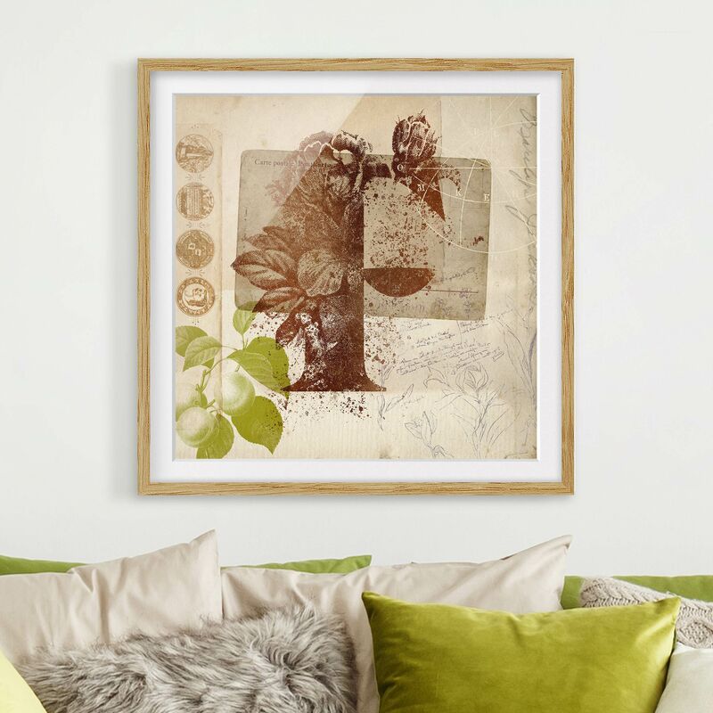 Póster enmarcado - Vintage oro Alfabeto Lettera F Dimensión LxA: 30cm x 30cm, Marco: Roble
Póster enmarcado - Vintage oro Alfabeto Lettera F Dimensión LxA: 30cm x 30cm, Marco: Roble