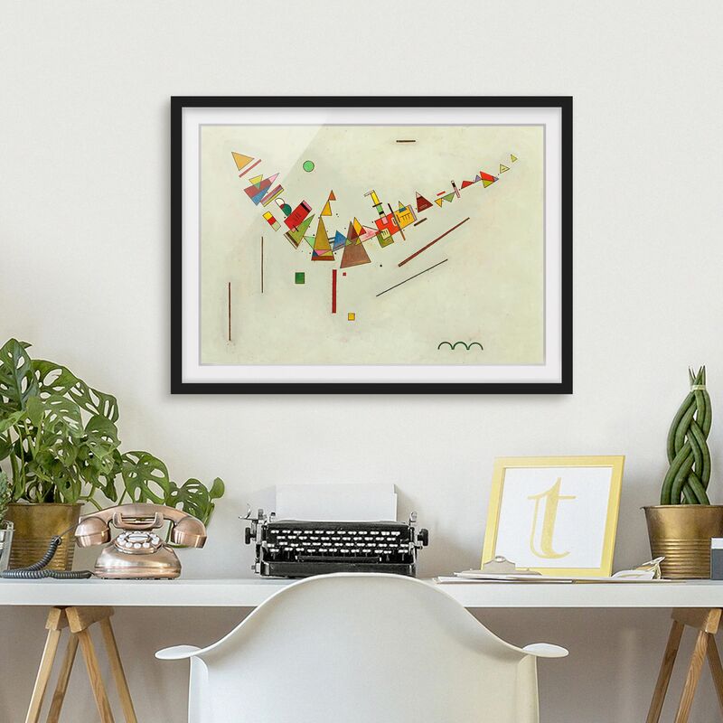 Póster enmarcado - Wassily Kandinsky - Angular Momentum Dimensión LxA: 30cm x 40cm, Marco: Negro
Póster enmarcado - Wassily Kandinsky - Angular Momentum Dimensión LxA: 30cm x 40cm, Marco: Negro
