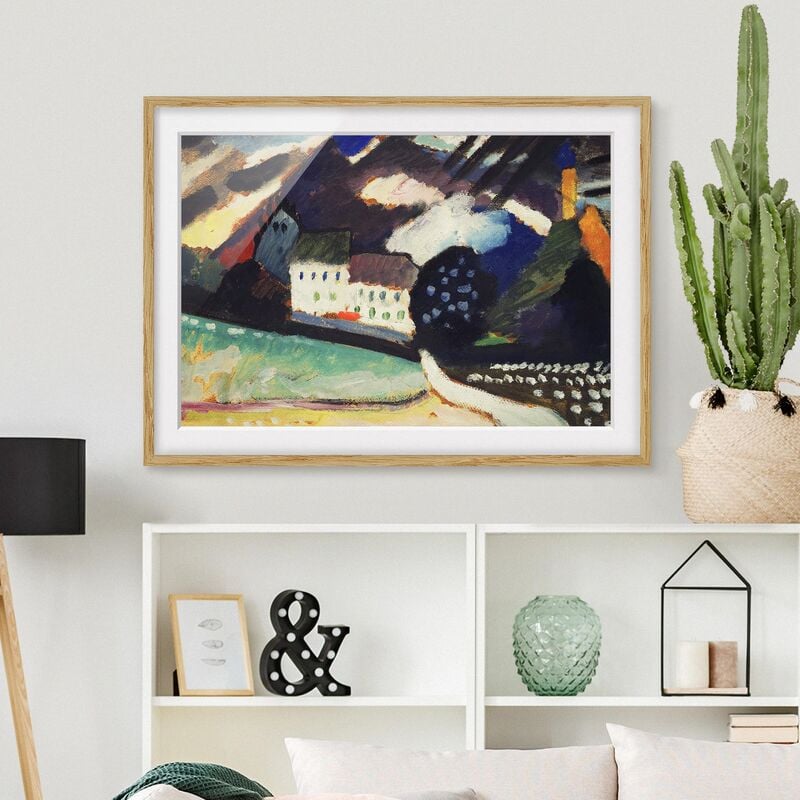 Póster enmarcado - Wassily Kandinsky - Castle And Church Dimensión LxA: 30cm x 40cm, Marco: Roble
Póster enmarcado - Wassily Kandinsky - Castle And Church Dimensión LxA: 30cm x 40cm, Marco: Roble