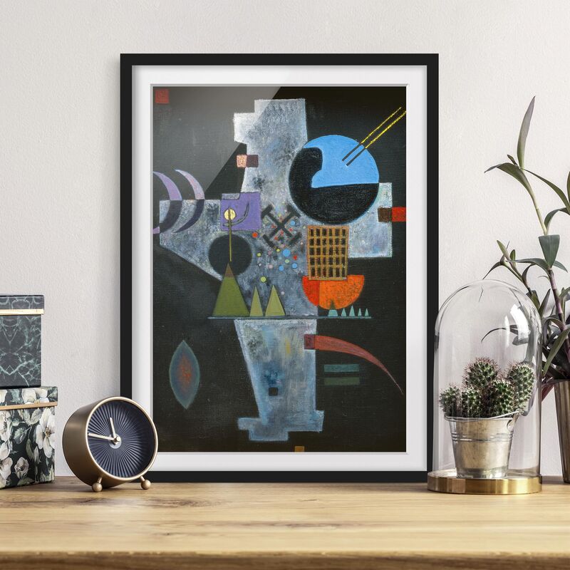 Póster enmarcado - Wassily Kandinsky - Cross Shape Dimensión LxA: 55cm x 40cm, Marco: Negro
Póster enmarcado - Wassily Kandinsky - Cross Shape Dimensión LxA: 55cm x 40cm, Marco: Negro